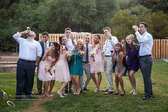 Lauren & Brett Wedding at Temecula Creek Inn byTemecula Wedding Photographers of Photoquest Studio.
