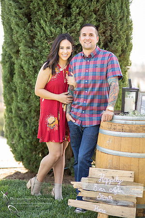 Surprise Proposal at Callaway, Temecula Winery by Wedding Photographer of Photoquest Studio - Tim & Megan