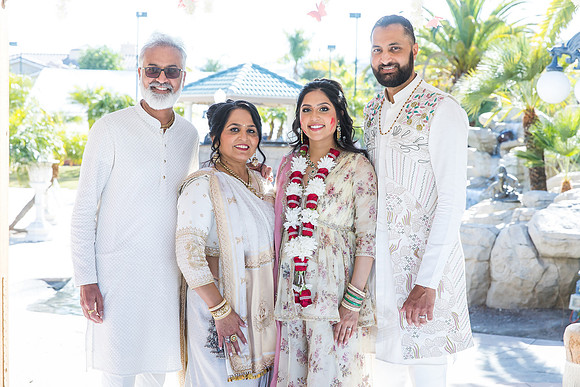 beautiful indian family little butterfly babyshower pooja parth-381