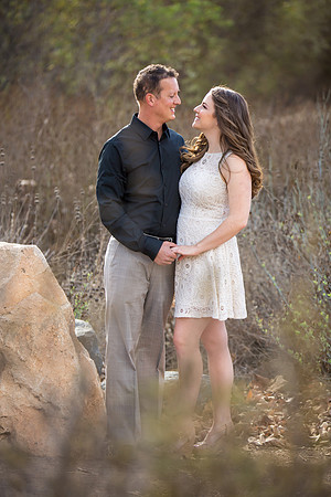 Southern California Engagement with nature in fall Photos in Fallbrook, San Diego by Temecula Winery Wedding Photographer, Sarah & Shawn
