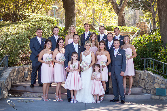 Lauren & Brett Wedding at Temecula Creek Inn byTemecula Wedding Photographers of Photoquest Studio.