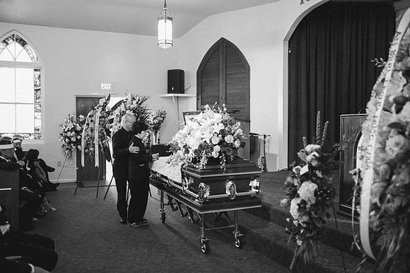 TL's Mom Funeral - B&W-81