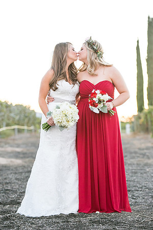 Beautiful wedding at Wiens Family Cellars Temecula Winery - Sarah & Shawn