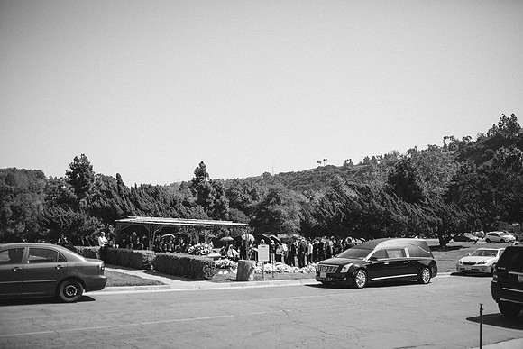 TL's Mom Funeral - B&W-218
