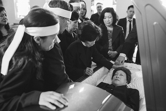 TL's Mom Funeral - B&W-141