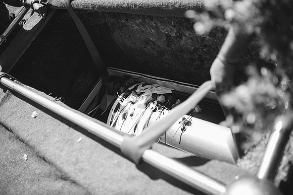 TL's Mom Funeral - B&W-242