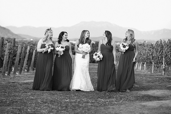 Beautiful wedding at Wiens Family Cellars Temecula Winery - Sarah & Shawn