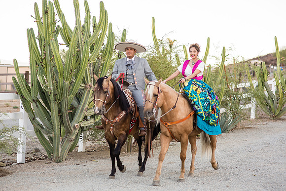 Engagement Photo by Menifee, Temecula, Fallbrook Wedding Photographer at Rancho R Los Agaves, Alfi and Angel