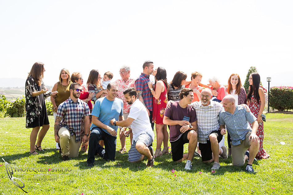 Surprise Proposal at Callaway, Temecula Winery by Wedding Photographer of Photoquest Studio - Tim & Megan