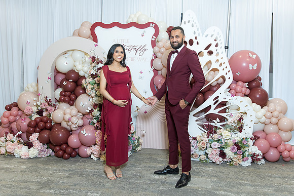 beautiful indian family little butterfly babyshower pooja parth-464