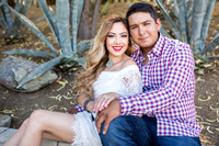 Engagement Photo by Menifee, Temecula, Fallbrook Wedding Photographer at Rancho R Los Agaves, Alfi and Angel