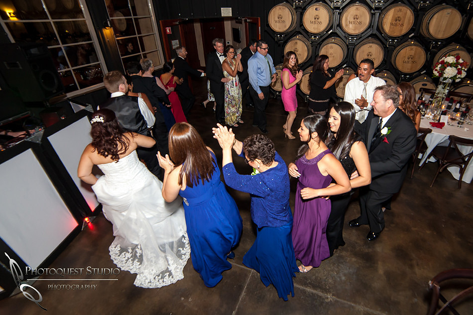 Temecula Wedding Photographer captured romantic and fun wedding photos at Wiens Family Cellars, Temecula Winery Wedding.