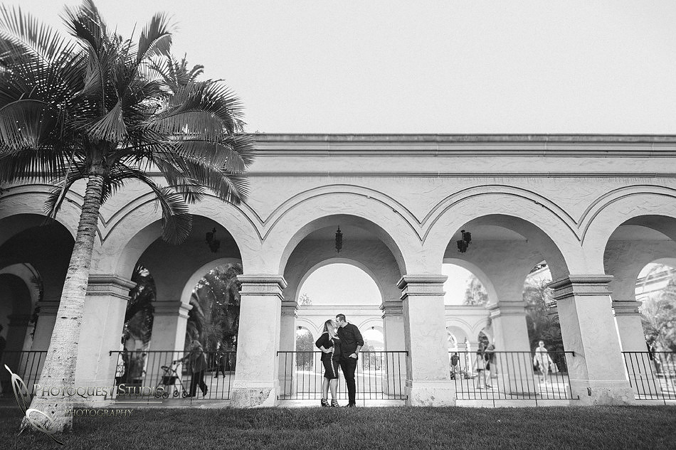 Beautiful engagement session at Balboa Park, San Diego documented by Temecula, San Diego Wedding Photographer