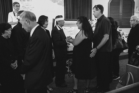 TL's Mom Funeral - B&W-126