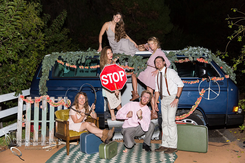 Old Van at Green Gables Estate, San Diego Premier Wedding by Temecula Wedding Photographer