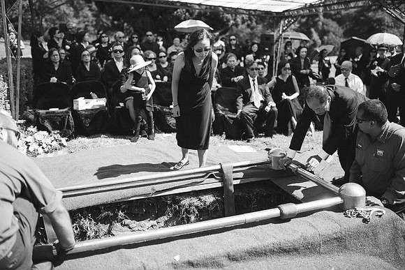 TL's Mom Funeral - B&W-241