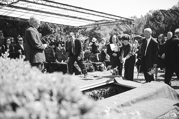 TL's Mom Funeral - B&W-252