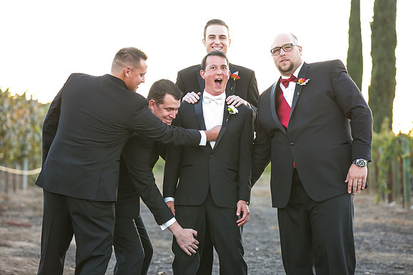 Beautiful wedding at Wiens Family Cellars Temecula Winery - Sarah & Shawn