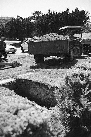 TL's Mom Funeral - B&W-269