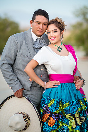 Engagement Photo by Menifee, Temecula, Fallbrook Wedding Photographer at Rancho R Los Agaves, Alfi and Angel