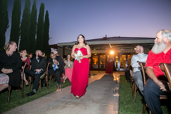 Beautiful wedding at Wiens Family Cellars Temecula Winery - Sarah & Shawn