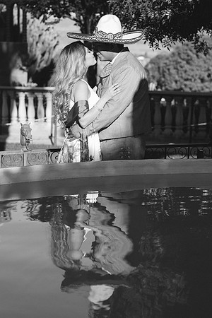 Engagement Photo by Menifee, Temecula, Fallbrook Wedding Photographer at Rancho R Los Agaves, Alfi and Angel