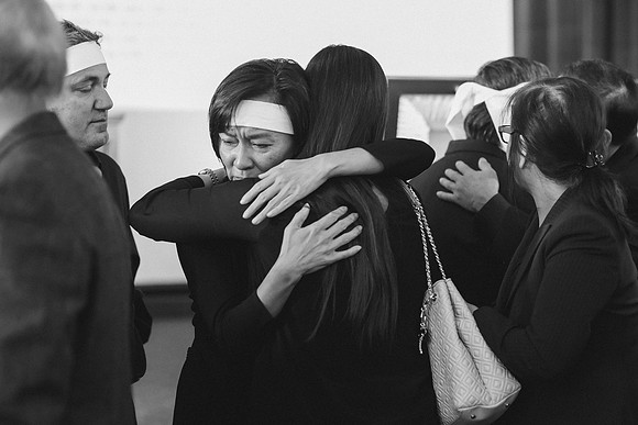 TL's Mom Funeral - B&W-130