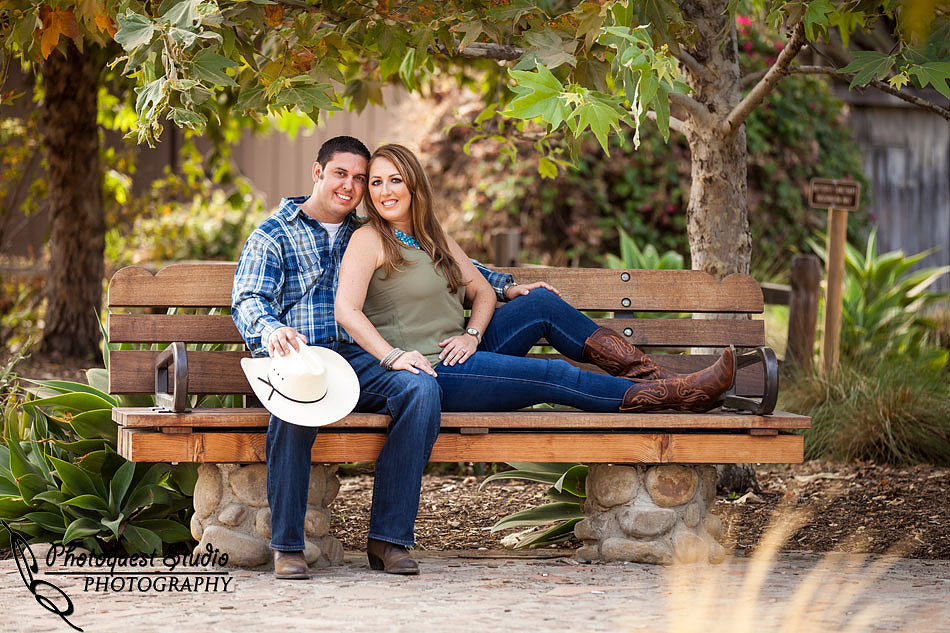 Mission San Juan Capistrano Engagement Photos by Temecula Wedding Photographer - Longshadow Ranch Winery Wedding