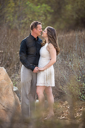 Southern California Engagement with nature in fall Photos in Fallbrook, San Diego by Temecula Winery Wedding Photographer, Sarah & Shawn