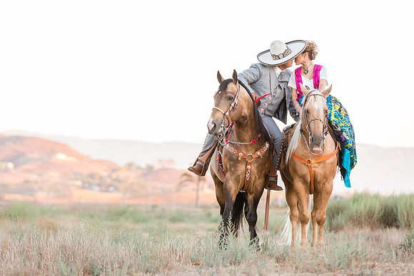 Engagement Photo by Menifee, Temecula, Fallbrook Wedding Photographer at Rancho R Los Agaves, Alfi and Angel
