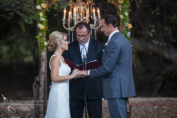Lauren & Brett Wedding at Temecula Creek Inn byTemecula Wedding Photographers of Photoquest Studio.
