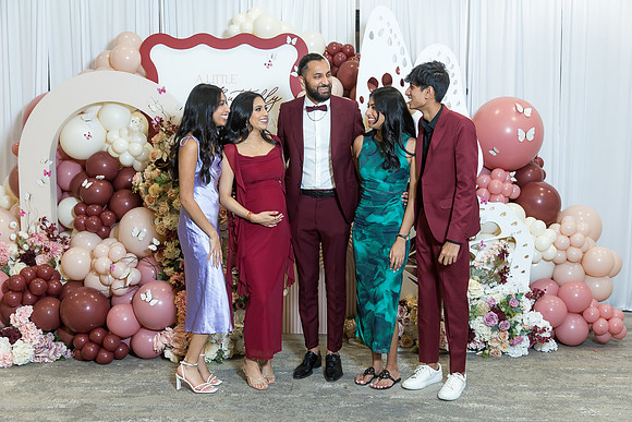 beautiful indian family little butterfly babyshower pooja parth-514