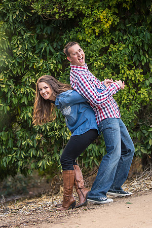 Southern California Engagement with nature in fall Photos in Fallbrook, San Diego by Temecula Winery Wedding Photographer, Sarah & Shawn