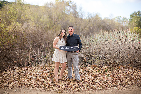Southern California Engagement with nature in fall Photos in Fallbrook, San Diego by Temecula Winery Wedding Photographer, Sarah & Shawn