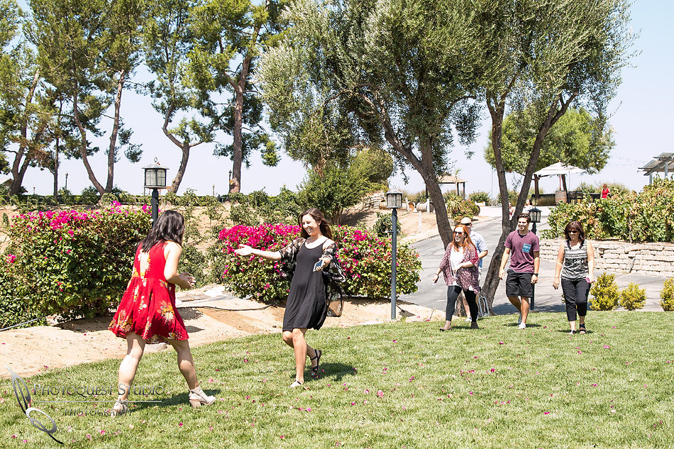 Surprise Proposal at Callaway, Temecula Winery by Wedding Photographer of Photoquest Studio - Tim & Megan