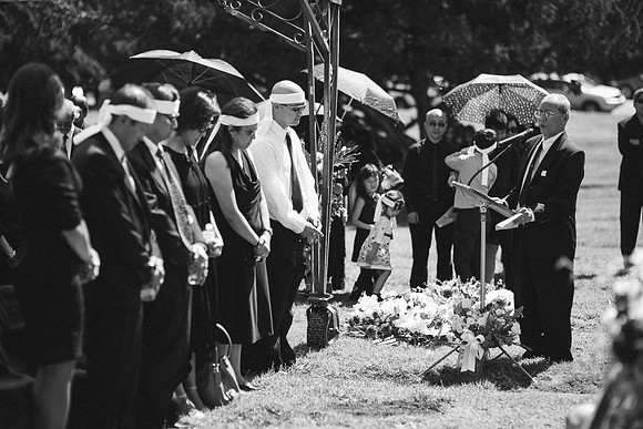 TL's Mom Funeral - B&W-191