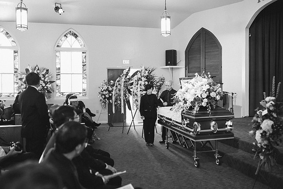 TL's Mom Funeral - B&W-80