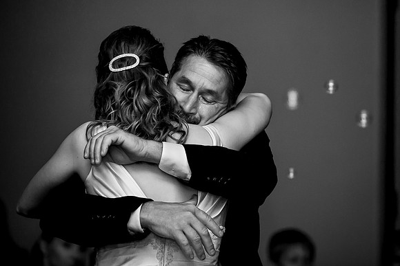 Wedgewood Fallbrook Wedding - Father cry