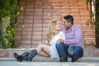 Engagement Photo by Menifee, Temecula, Fallbrook Wedding Photographer at Rancho R Los Agaves, Alfi and Angel