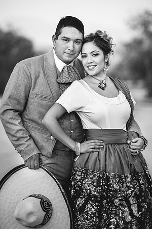 Engagement Photo by Menifee, Temecula, Fallbrook Wedding Photographer at Rancho R Los Agaves, Alfi and Angel