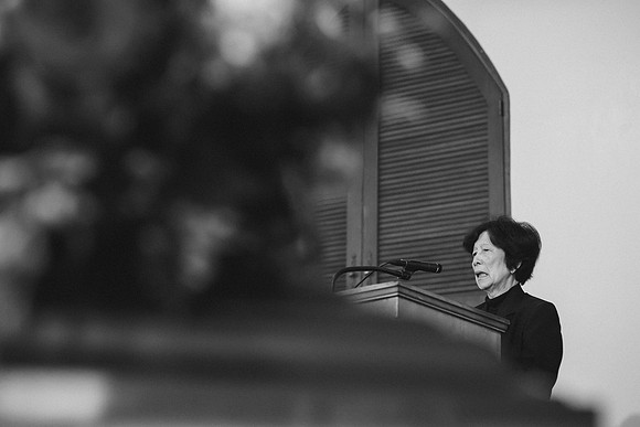 TL's Mom Funeral - B&W-75