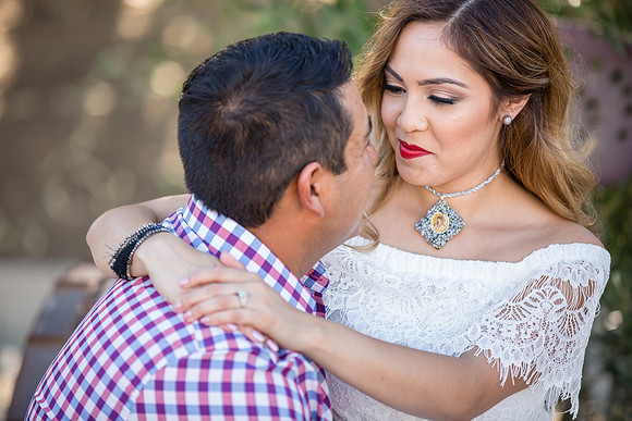 Engagement Photo by Menifee, Temecula, Fallbrook Wedding Photographer at Rancho R Los Agaves, Alfi and Angel