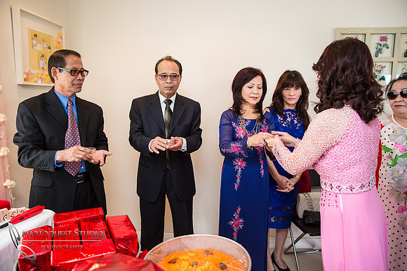 Engagement Photo, Tea Ceremony in Orange County - Uyen & Quoc Anh