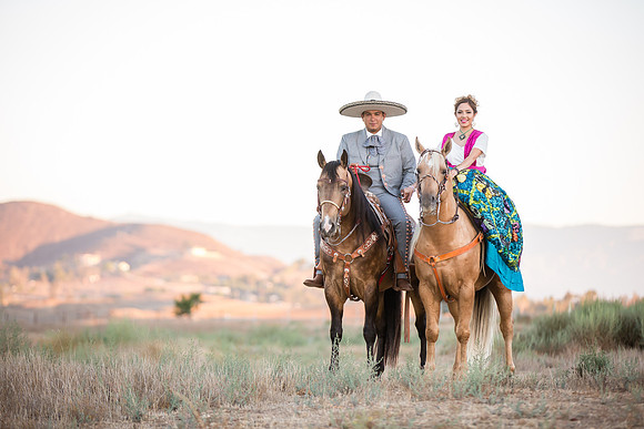 Engagement Photo by Menifee, Temecula, Fallbrook Wedding Photographer at Rancho R Los Agaves, Alfi and Angel