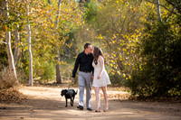Southern California Engagement with nature in fall Photos in Fallbrook, San Diego by Temecula Winery Wedding Photographer, Sarah & Shawn