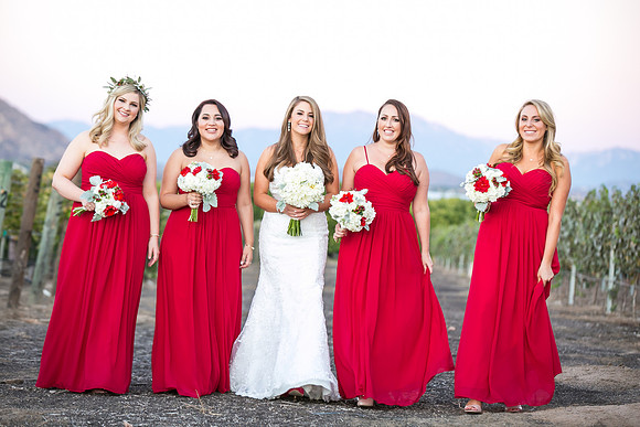 Beautiful wedding at Wiens Family Cellars Temecula Winery - Sarah & Shawn