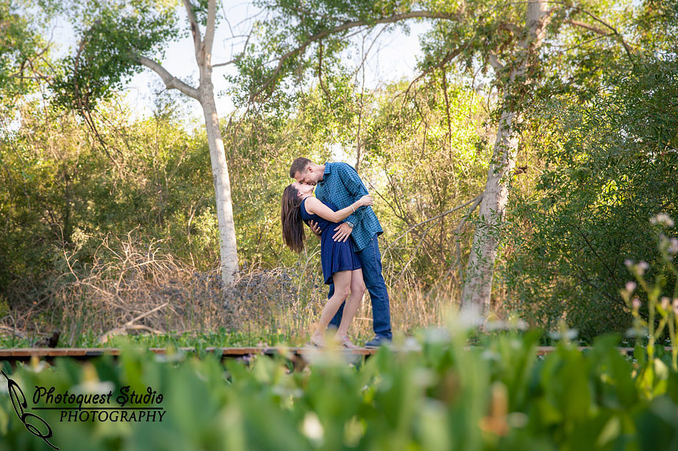 Fallbrook San Diego Outdoor Engagement Stone Garden Wedding Kristina and Cam
