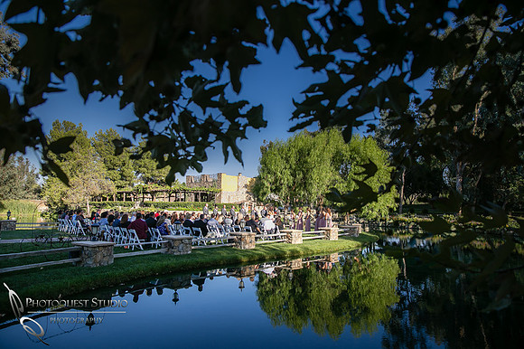 Wedding photo at Lake Oak Meadows, Temecula Winery by Photographer of Photoquest Studio
