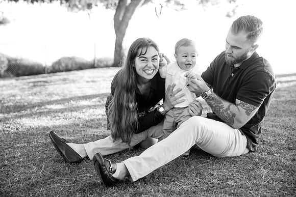 Family Photo in Dana Point by Wedding Photographer in Temecula, Fallbrook, Parris & Derek-274