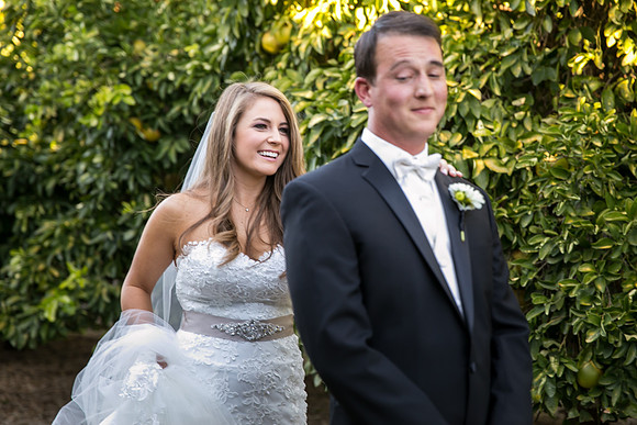 Beautiful wedding at Wiens Family Cellars Temecula Winery - Sarah & Shawn